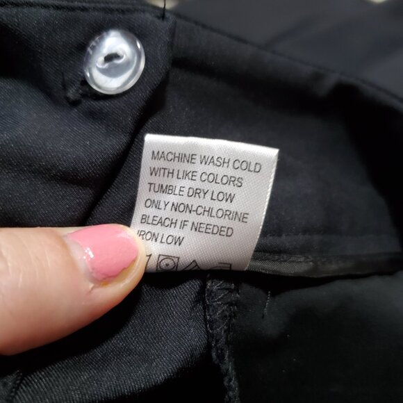 TAIL Classic 31" Golf Pants Straight Leg Stretch UPF 40+ Work Black Women's 16 - Picture 11 of 15